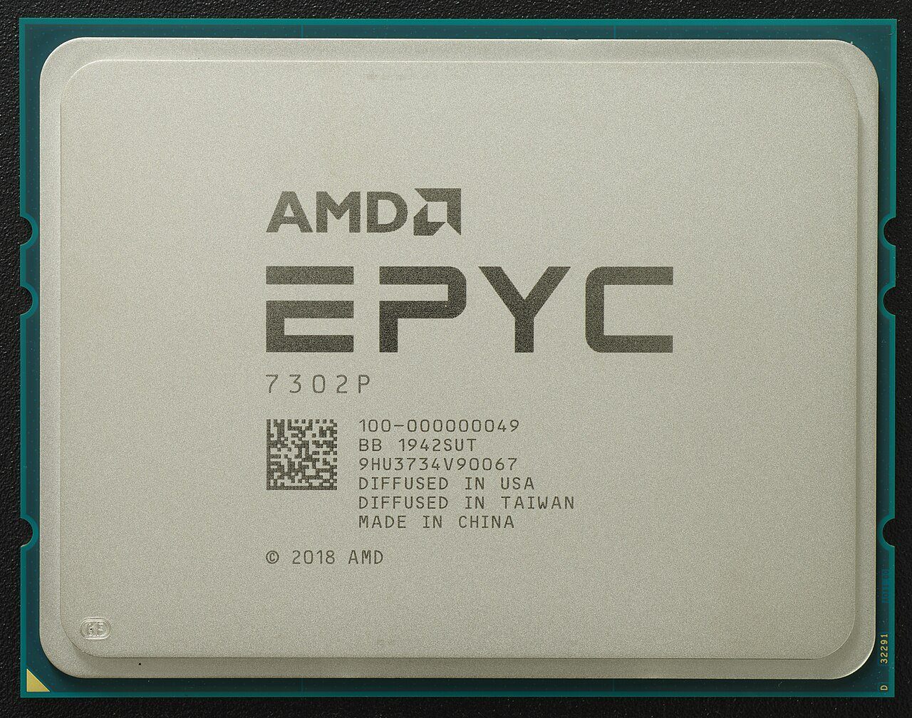 AMD EPYC Rome · up to 128 Threads